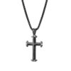 Stainless Steel NecklaceClassic Cross Pendant Necklace - Image 2