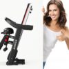 Running Machine Motorized Manual Touch Screen Trademill - Image 4