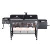 SB Gas And Charcoal Grill Combo Smokeless Barbecue Grill