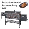 SB Gas And Charcoal Grill Combo Smokeless Barbecue Grill - Image 5