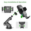 Fast Charging Auto Clamping Phone Car Holder Wireless Charger - Image 5