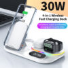 4 in 1 Foldable Charger 30W Fast Charging Station - Image 6