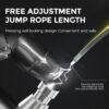 SC Durable Aluminum Handle Jump Rope - Image 3
