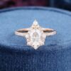 Senecure 18K White Gold Sapphire Ring - Image 2