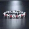 Senecure Natural Red Ruby Gemstone Diamond 5.2ct Bracelet - Image 2